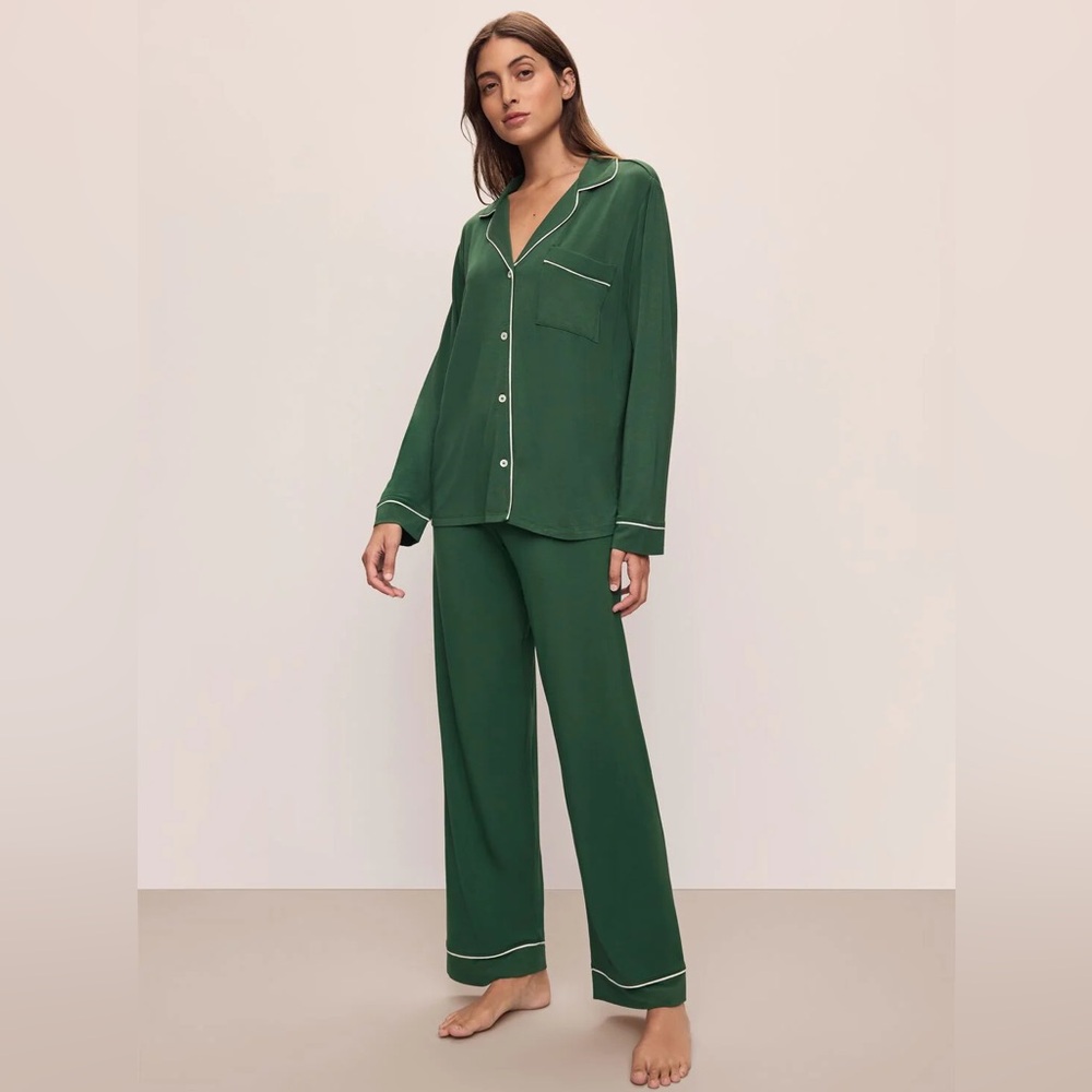 Eberjey Forest Green Women's Pajama Set